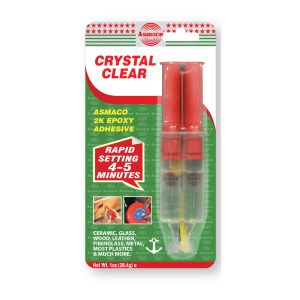 فولاذ إيبوكسي - شفاف كريستالي