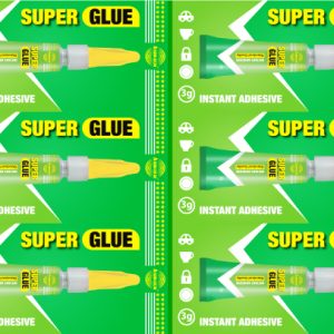 SUPER PEGAMENTO PAQUETE ESTÁNDAR TUBO 3g