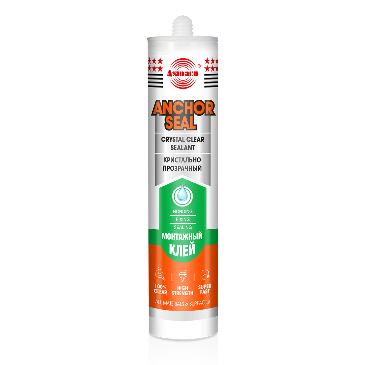 ASMACO ANCHORSEAL CRYSTAL CLEAR